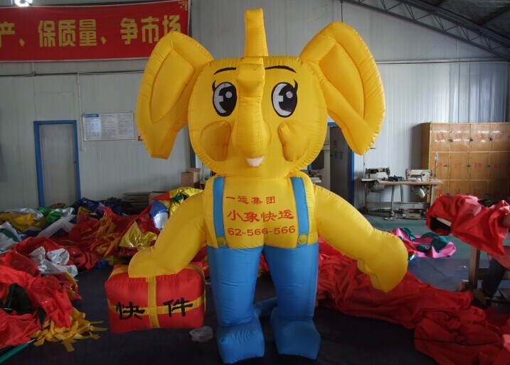 淮北大象充气卡通气模